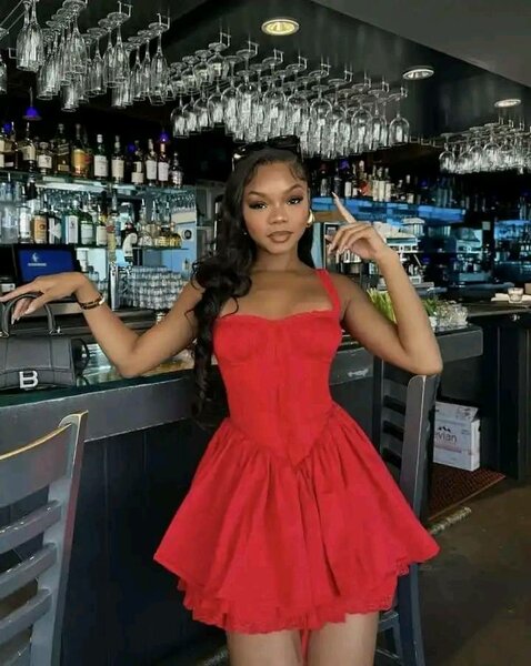 Women's short Dress with corset