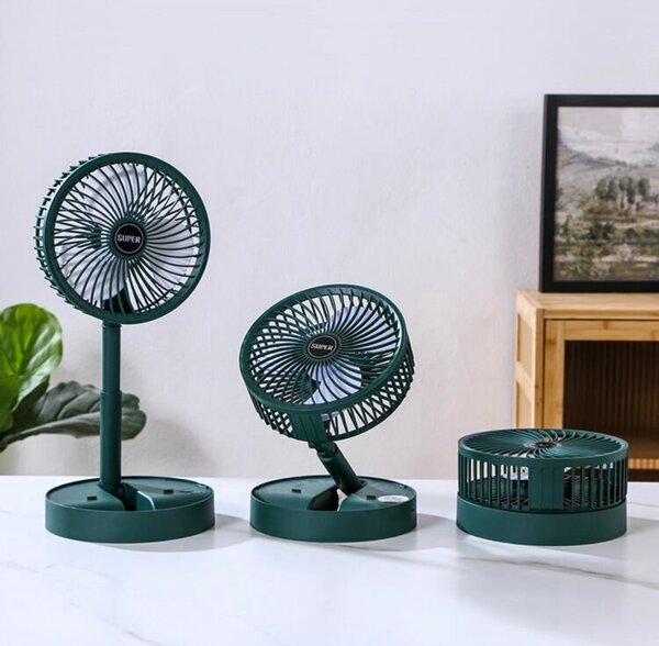 Rechargeable bed side fan