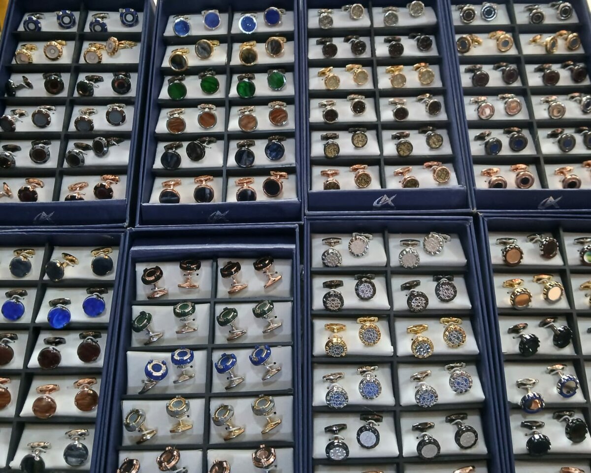 Boutons de manchette élégants