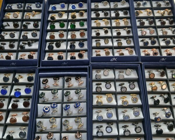 Boutons de manchette élégants