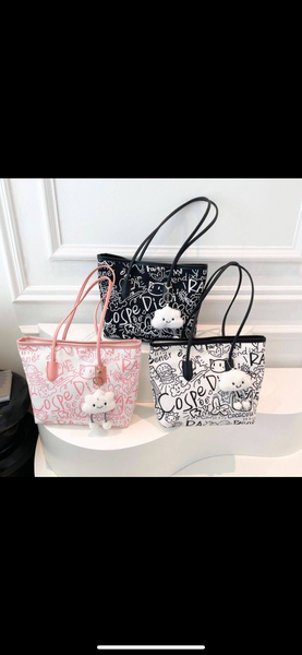 Sac fourre-tout imprimé chic