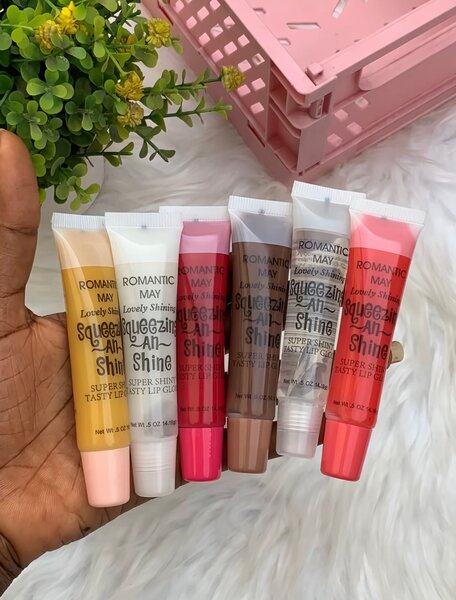 Gloss à lèvres brillant