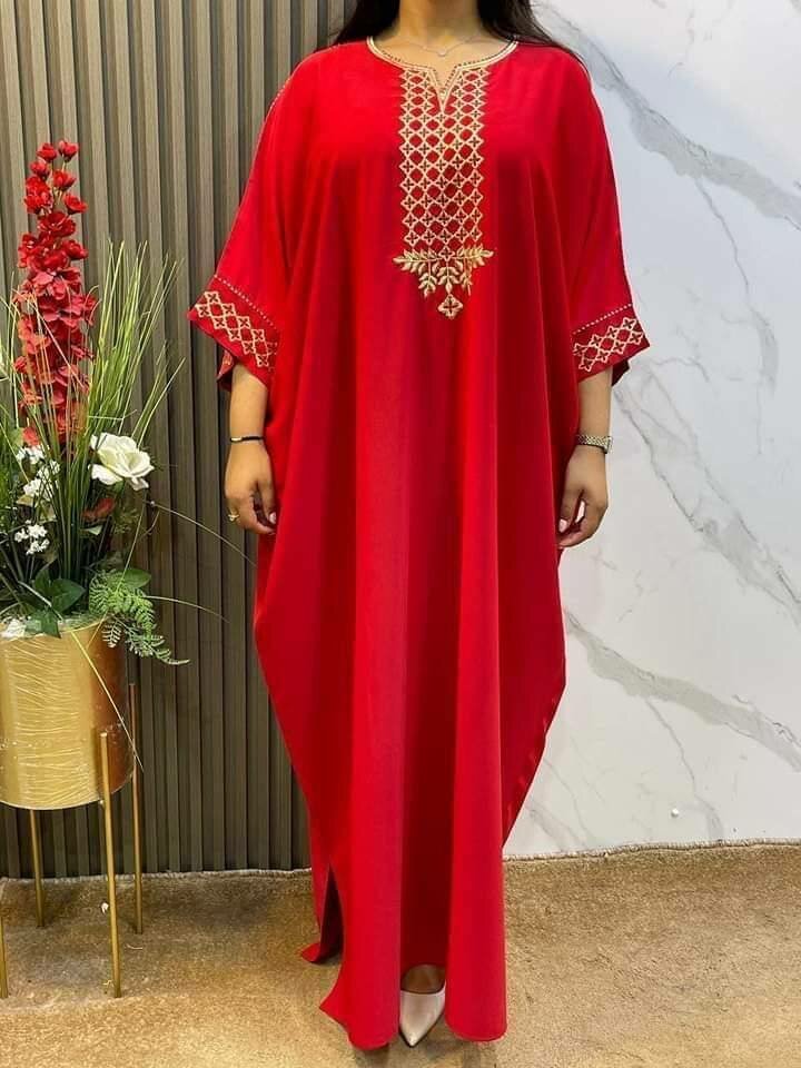 Robe Kaftan Élégant Femme