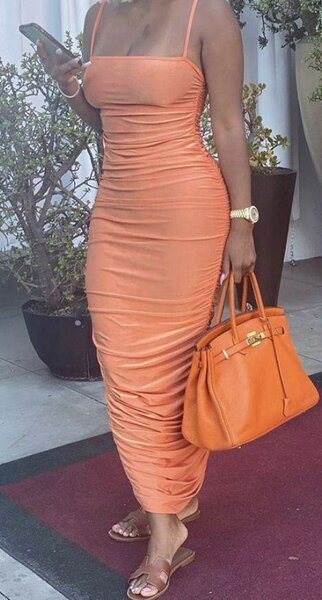 Robe moulante roseclairlégante