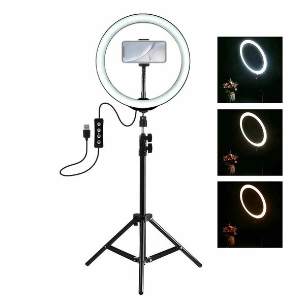 26cm Ring Light With 7Feet Stand And Phone Holder
