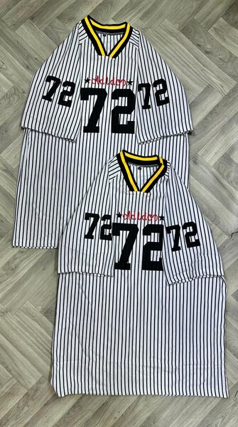 Robes Rayées Unisex Numérotées