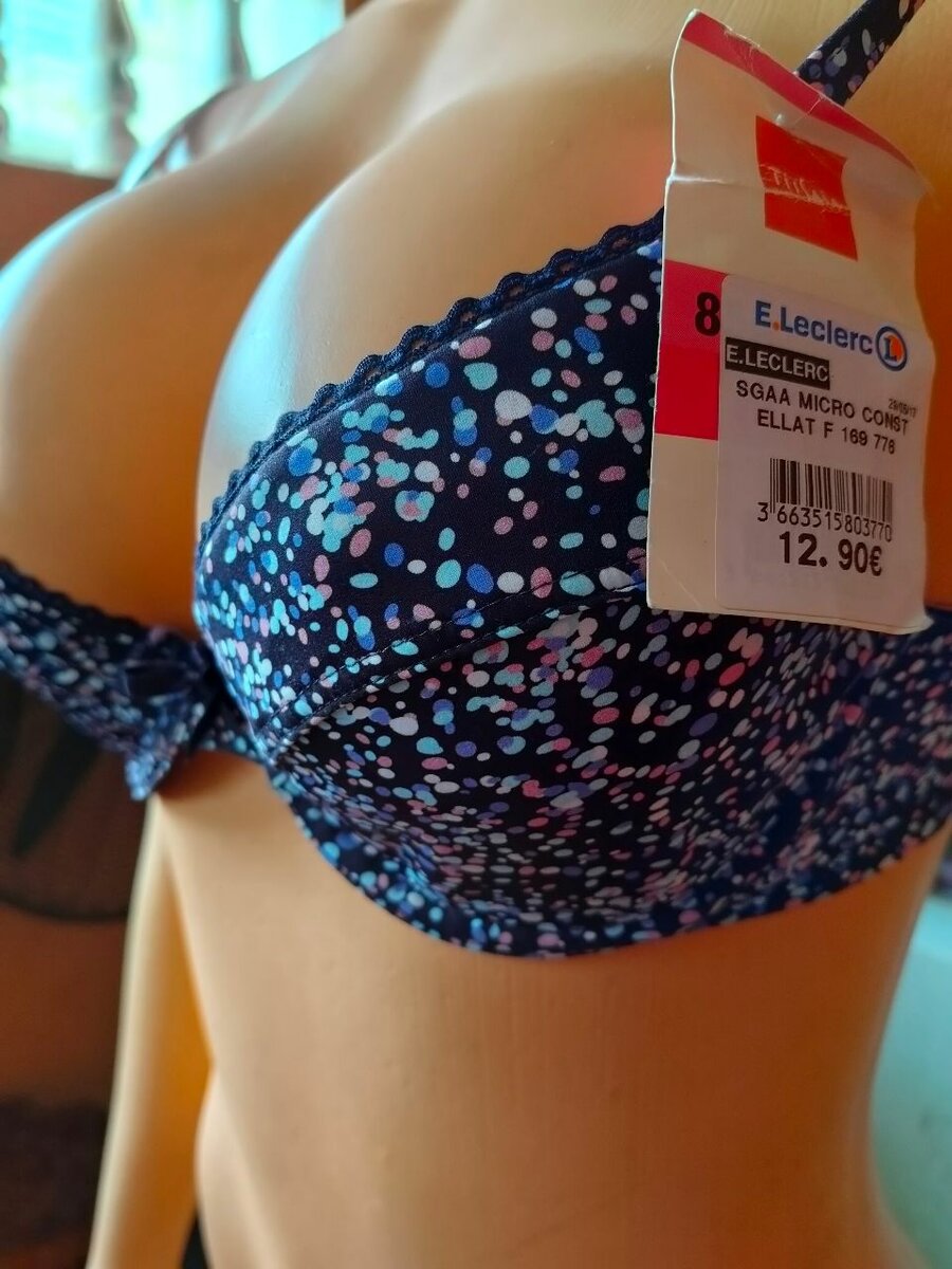 Soutien-gorge à armatures fleuri