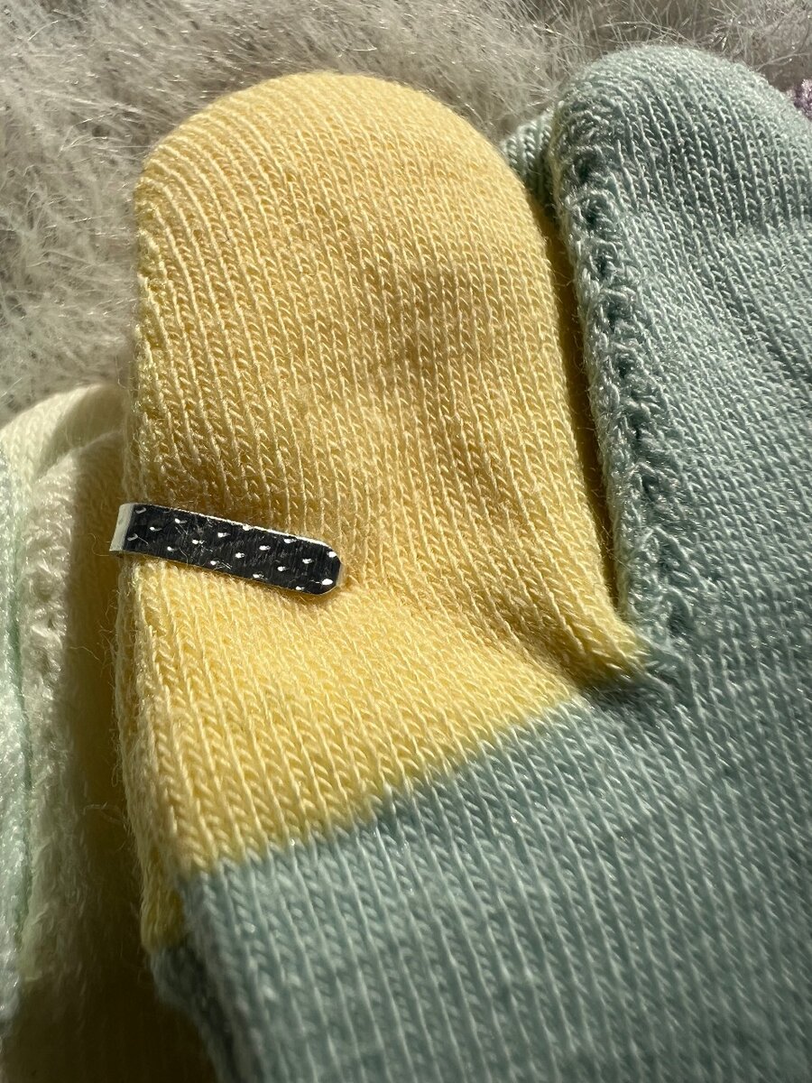 Носки с пальчиками стандартный размер