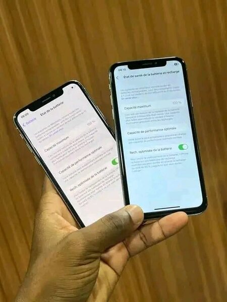 iPhone X Argent Reconditionné