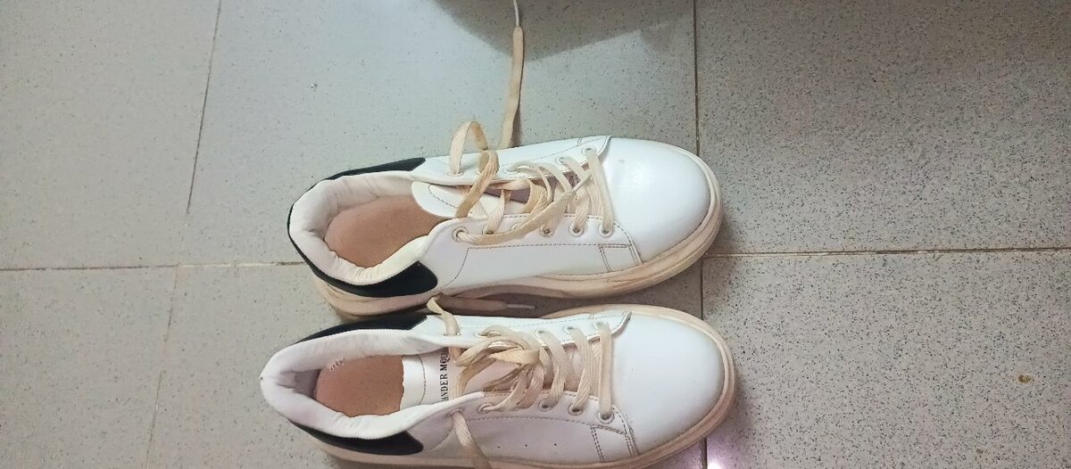 Baskets blanches mode