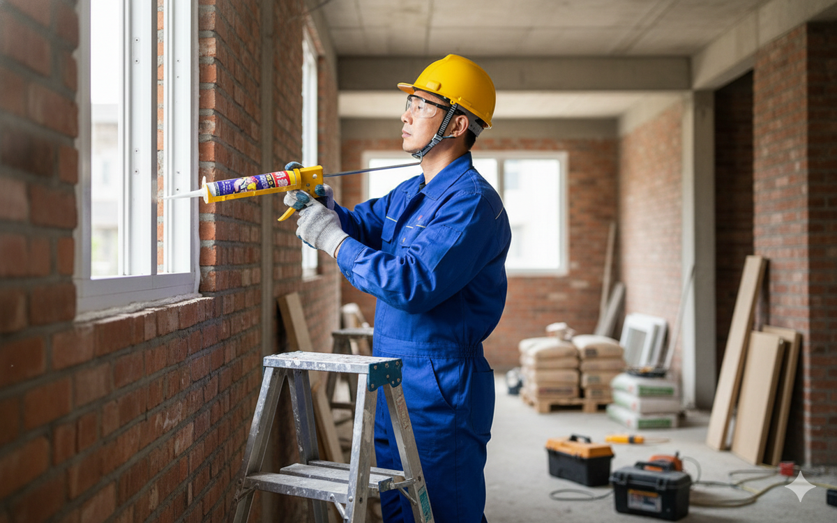 Set de 3 Sceaux Silicone avec Pistolet