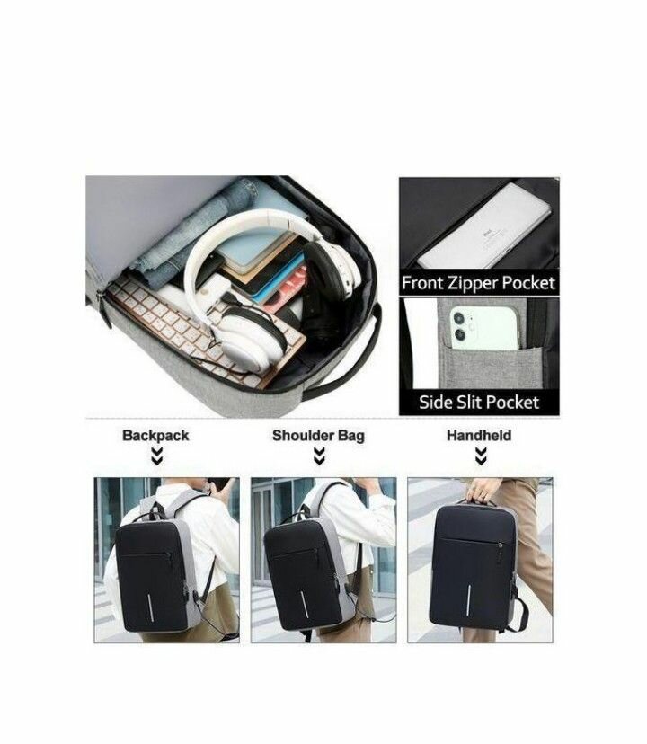 Sac à dos multifonctionnel USB