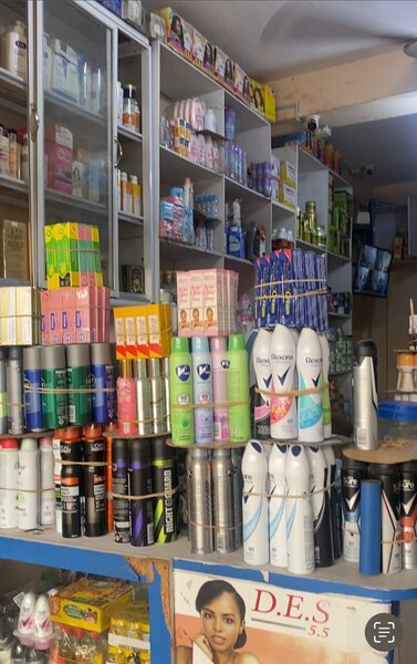 All types of perfumes and cosmetics