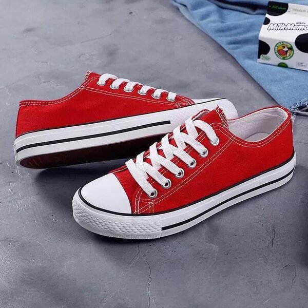 All star converse rouges