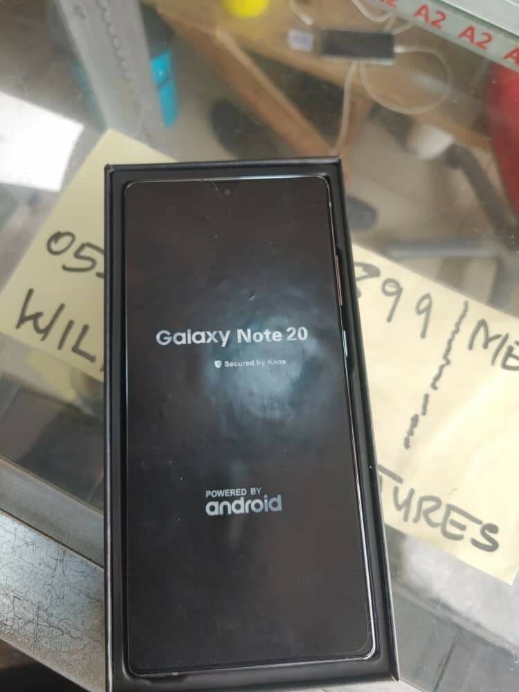 Galaxy note 20  5G 256gb in box fast internet speed 5000mAh