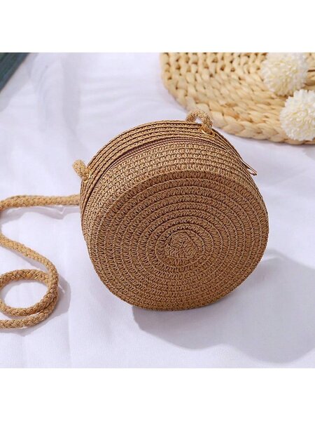 Mini sac en paille