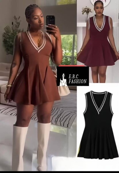 Robe Trapèze Élégante
