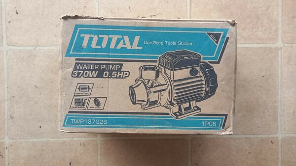 TOTAL 0.5 HP WATER PUMP (370W)