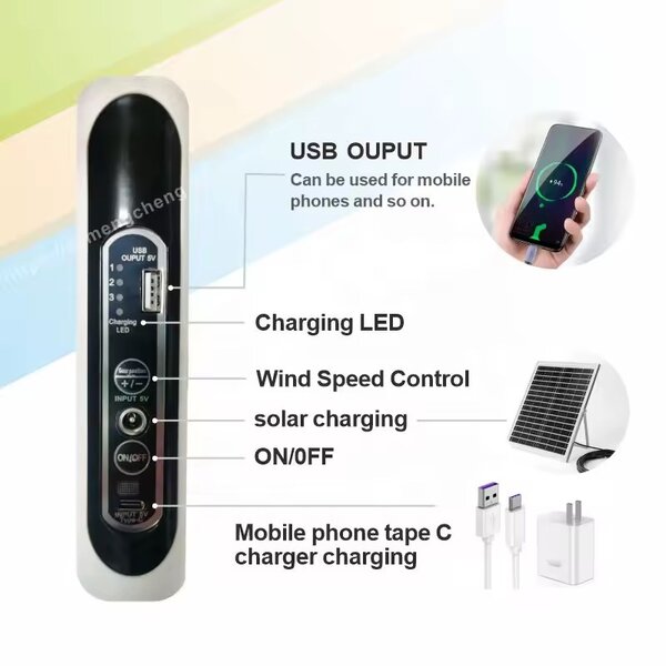 VENTILATEUR RECHARGEABLE