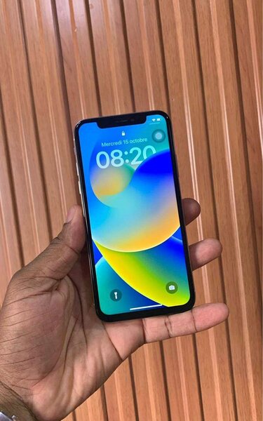 iPhone X Argent