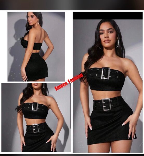 Ensemble Deux Pièces Noir