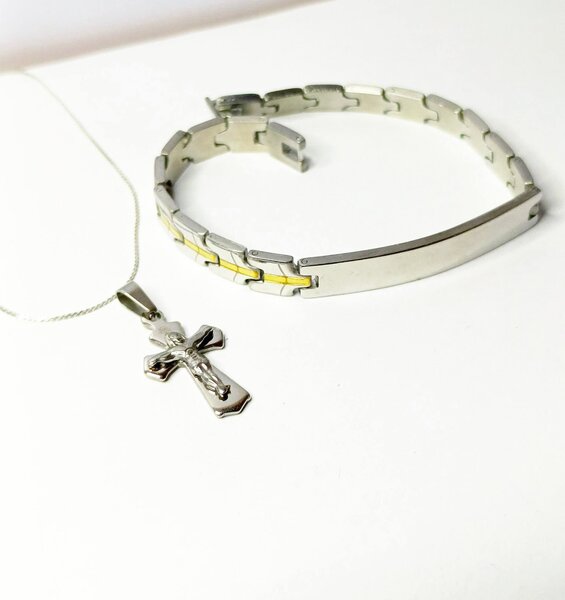 Bracelet et Collier en Argent