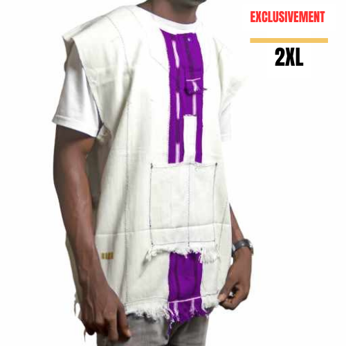 tunique moderne en coton 2XL