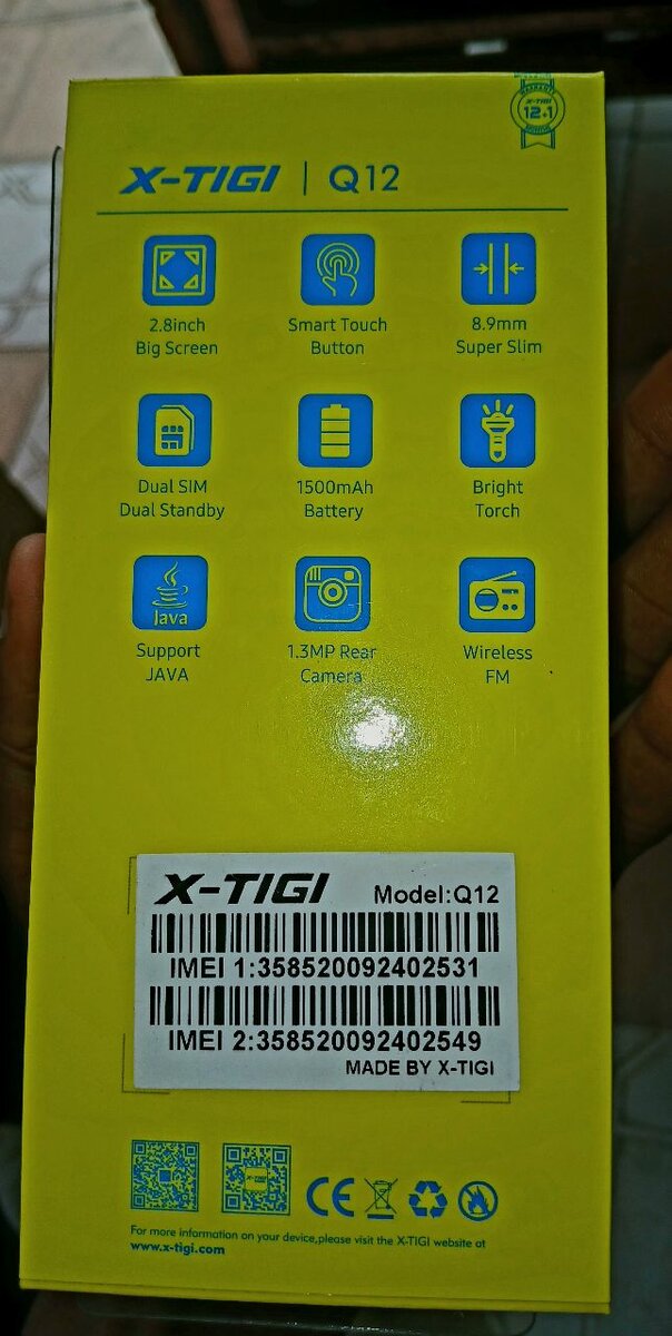 X-TIGI  en tactile