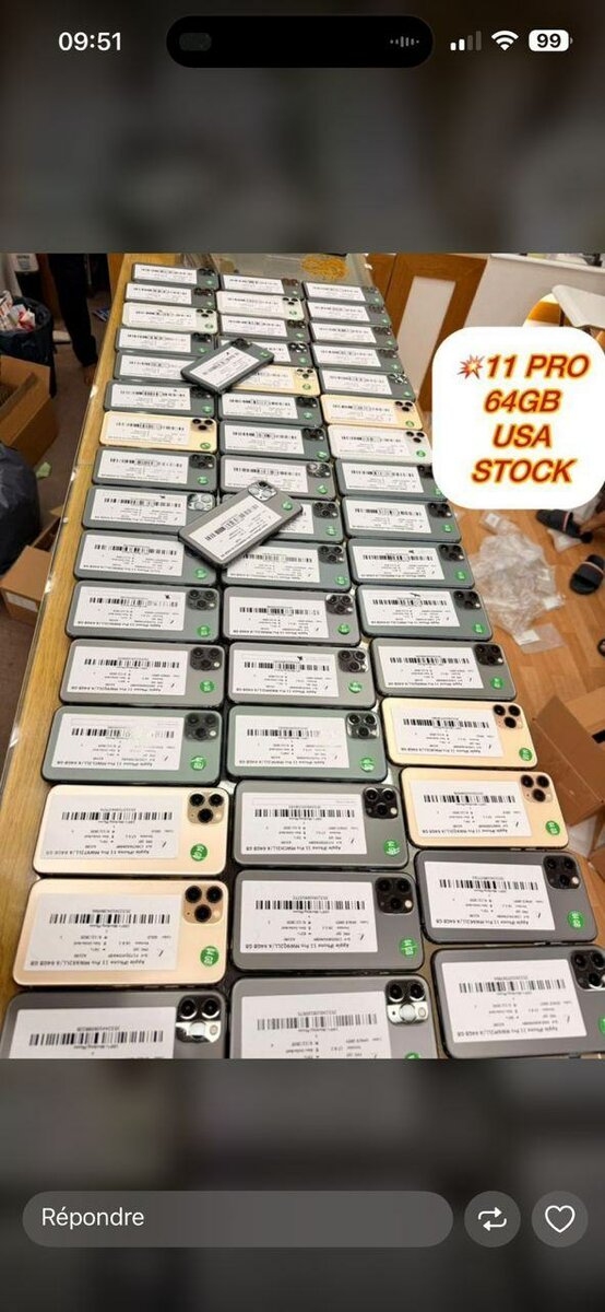 iPhone 11 Pro 64GB Débloqué