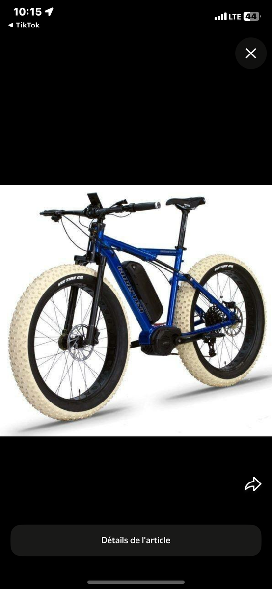 Vélo électrique tout-terrain