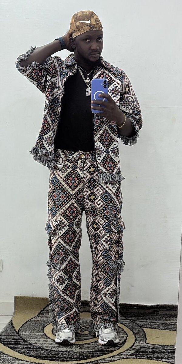 Costume imprimé bohème