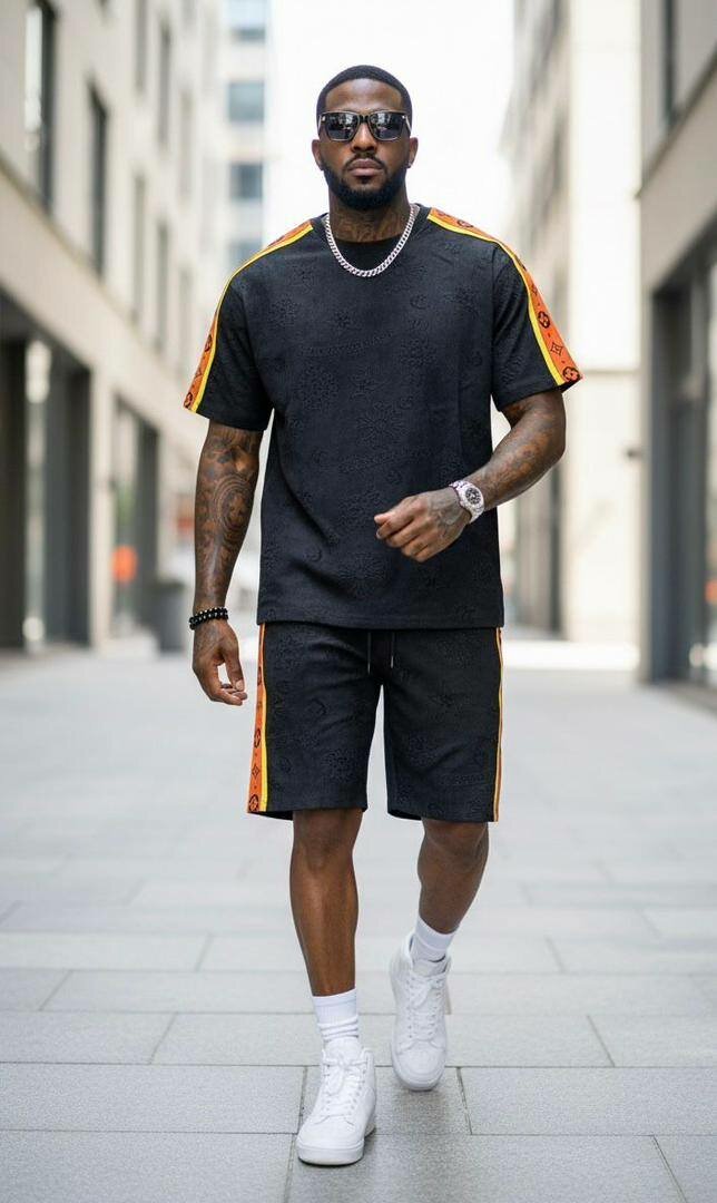 Ensemble de sport noir style