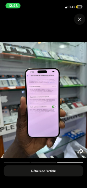 iPhone 14 Pro Max 256 Go