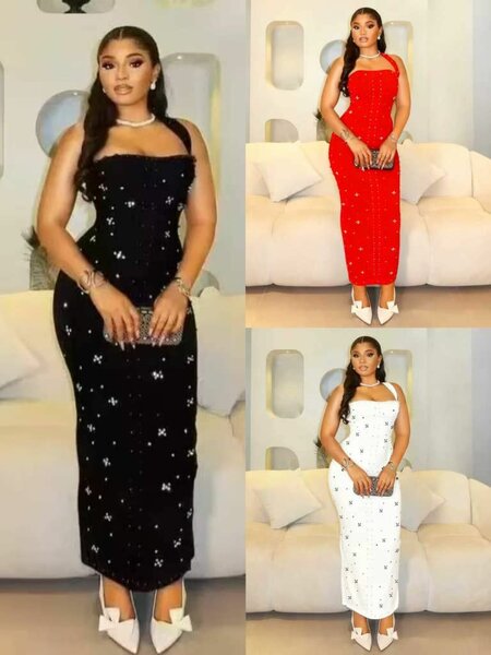 Robe élégante soirée femme