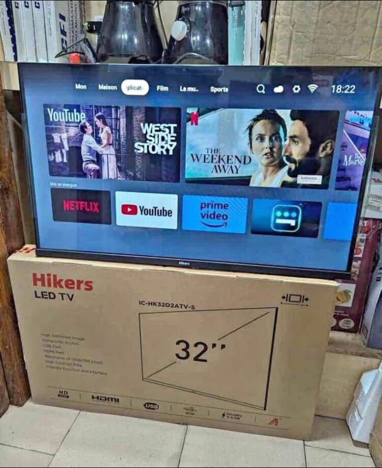 Smart TV LED 32 pouces HD