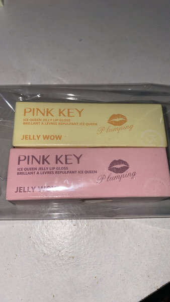 Brillant à lèvres Pink Key Plumping