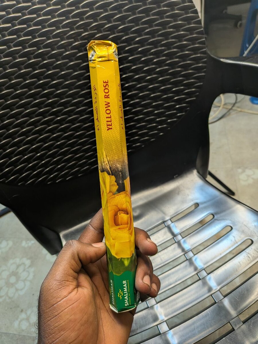 Encens Shalimar Jaune Rose