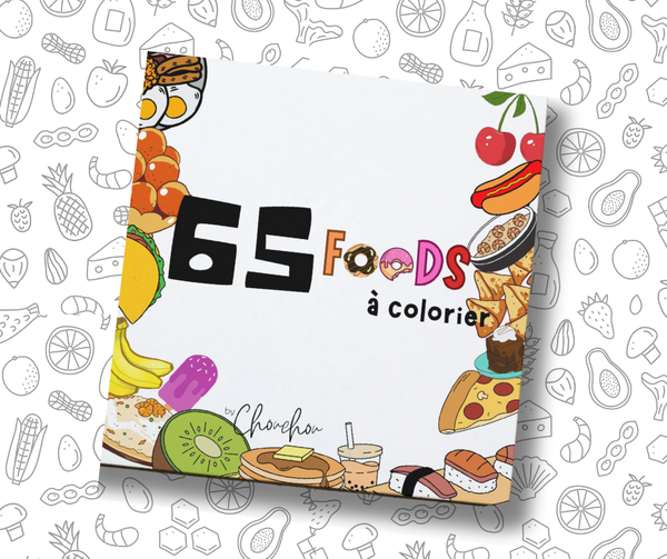 Livre de coloriage - Repas