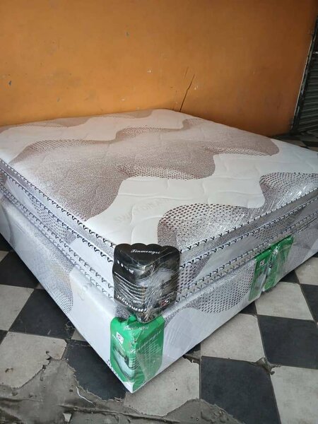 Beds, mattress and headboard