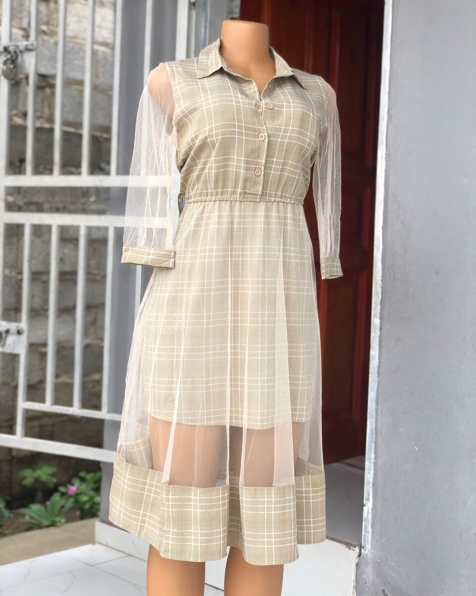 dress beige
