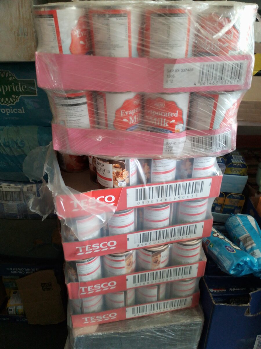 Evaporated milk from UK