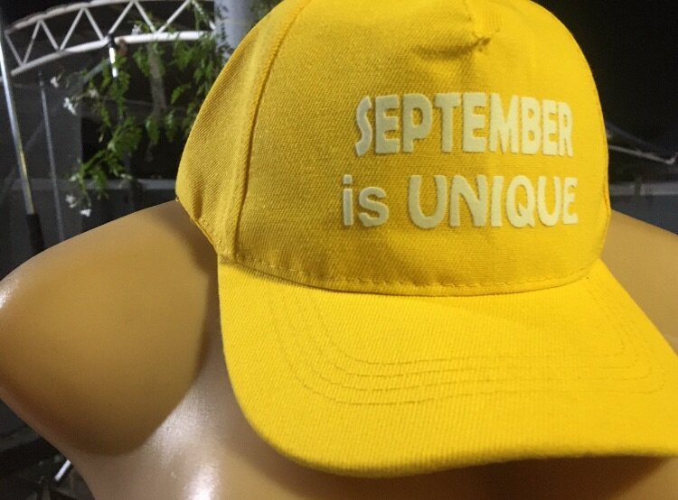 September Birthday Cap