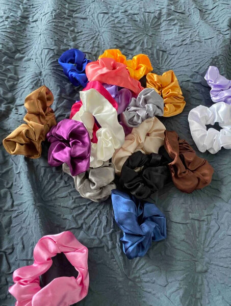 Lot de Chouchous en Satin Coloré