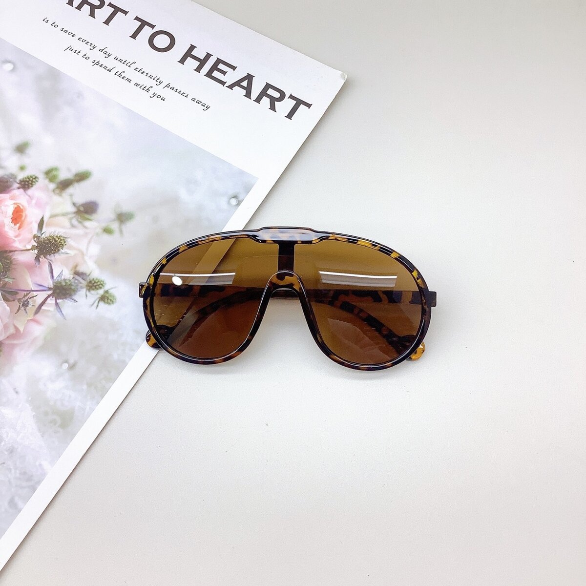 Fashionable womans glasses