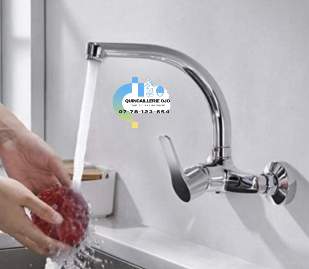 Robinet mitigeur mural cuisine