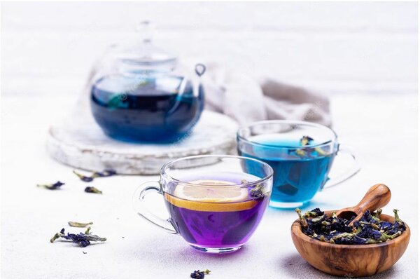 INFUSION  FLEURS POIS PAPILLON