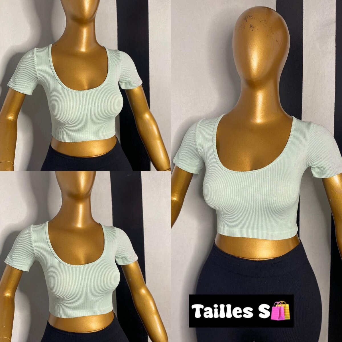 Haut court femme chic