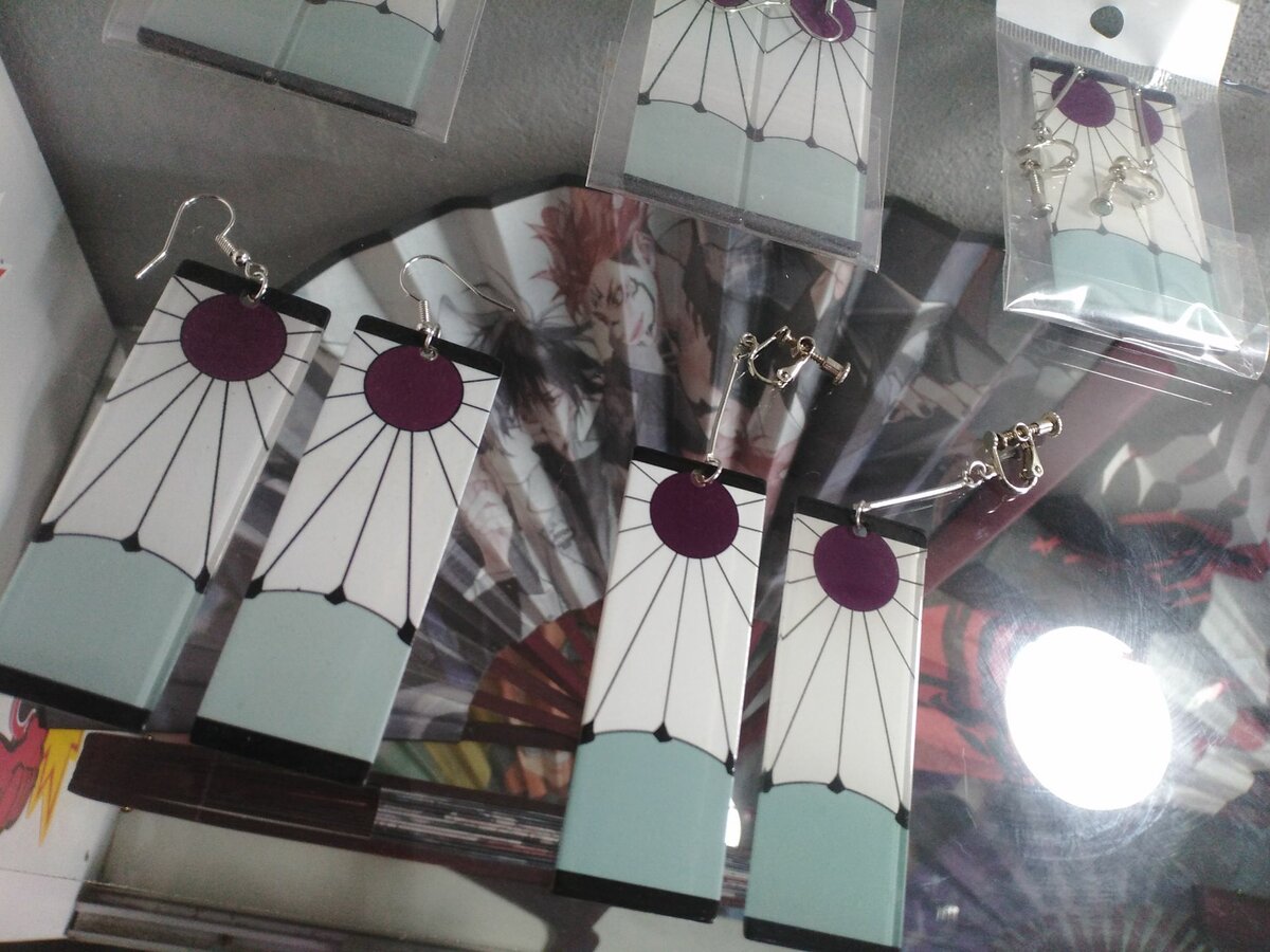 Hanafuda earrings
