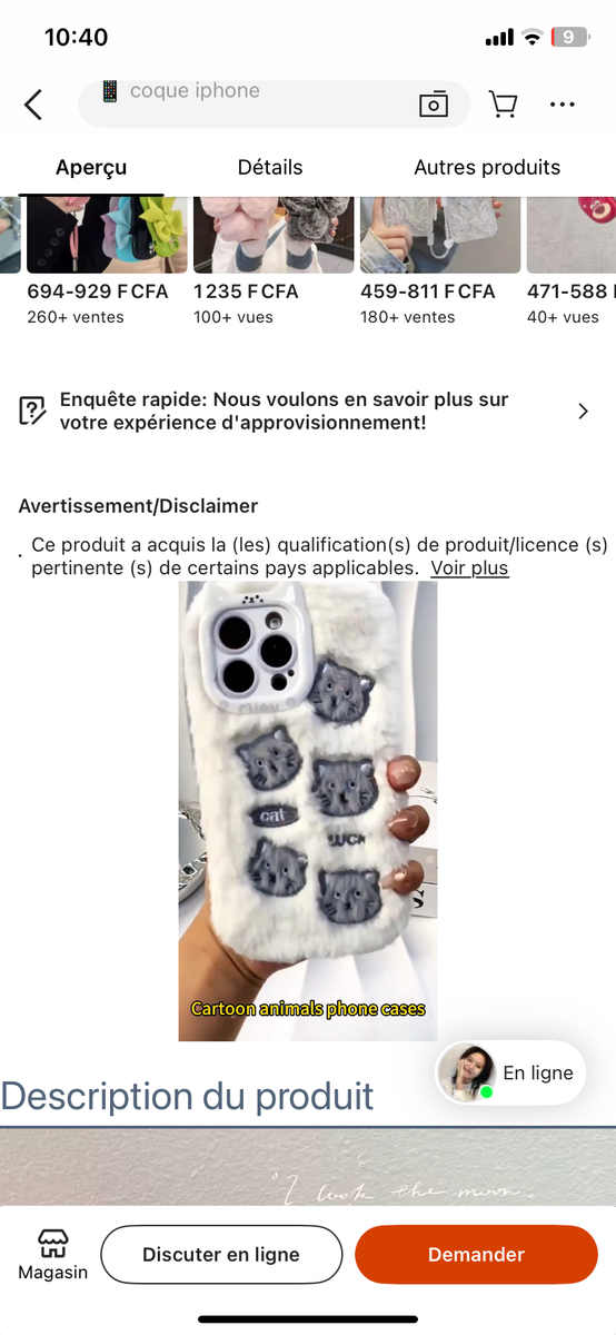 Coque Fluffy en Peluche