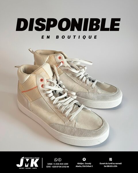 Baskets montantes tendance